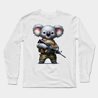 Tactical Koala Long Sleeve T-Shirt